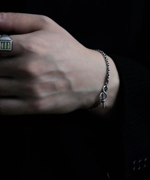 YArKA（ヤーカ）の「【YArKA/ヤーカ】all oxidized lope chain bracelet [xobb] / いぶし加工ロープチェーンブレスレット（ブレスレット）」