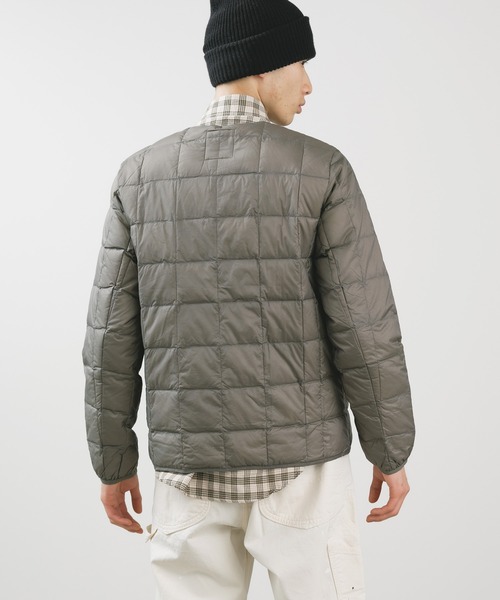Gramicci(グラミチ)の「GRAMICCI/グラミチ×TAION/タイオン INNER DOWN JACKET インナーダウン(ダウンジャケット/コート・メンズ・グレー/ブラック/オリーブ・M/L/XL/S)」の17枚目の写真