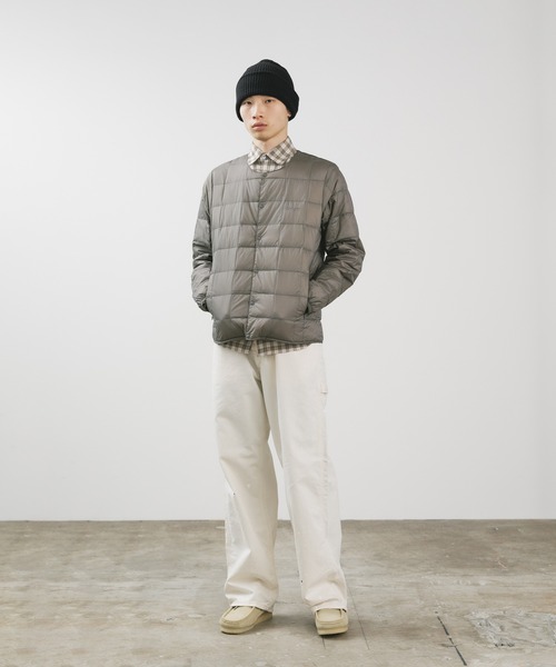 Gramicci(グラミチ)の「GRAMICCI/グラミチ×TAION/タイオン INNER DOWN JACKET インナーダウン(ダウンジャケット/コート・メンズ・グレー/ブラック/オリーブ・M/L/XL/S)」の18枚目の写真