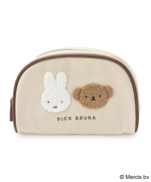 one'sterrace（ワンズテラス）の「Dick Bruna miffy ポーチ フェイスサガラ（その他雑貨・レディース・ブラウン/ライトグレー系9・99）」の7枚目の写真