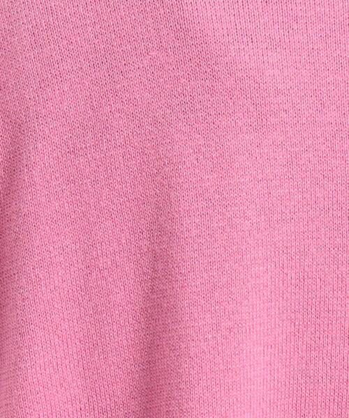 OPAQUE.CLIP（オペークドットクリップ）の「◆Vネックワイドニットカーディガン【洗濯機洗い可】（カーディガン/ボレロ・レディース・ブラック/ピンク系/ナチュラル/ブルー・42/36/40/38）」の21枚目の写真