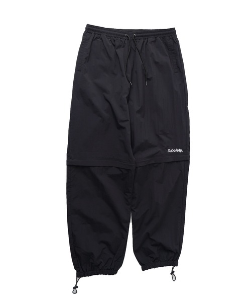 Subciety（サブサエティ）の「CONVERTIBLE NYLON PANTS（その他パンツ・メンズ・ブラック・LARGE/MEDIUM/X-LARGE/SMALL）」の2枚目の写真
