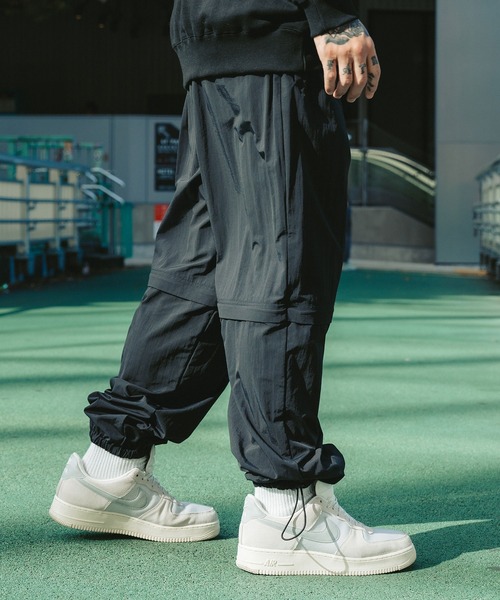 Subciety（サブサエティ）の「CONVERTIBLE NYLON PANTS（その他パンツ・メンズ・ブラック・LARGE/MEDIUM/X-LARGE/SMALL）」の6枚目の写真