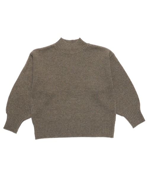 Pitta Re:)（ピッタリ）の「ラム混畦プルオーバーニット（ニット/セーター・レディース・モカ/イエロー・L/M）」の7枚目の写真