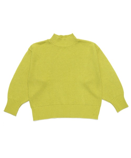 Pitta Re:)（ピッタリ）の「ラム混畦プルオーバーニット（ニット/セーター・レディース・モカ/イエロー・L/M）」の12枚目の写真