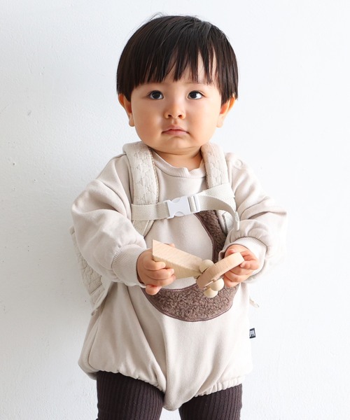 PUPPAPUPO（プッパプーポ）の「ベビー リュック（バックパック/リュック・キッズ・ホワイト系その他/ベージュ系その他/グレイッシュベージュ/アイボリー・FREE）」の10枚目の写真