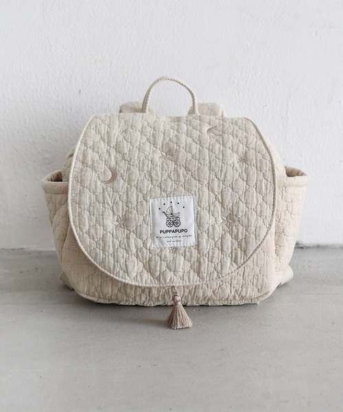 PUPPAPUPO（プッパプーポ）の「ベビー リュック（バックパック/リュック・キッズ・ホワイト系その他/ベージュ系その他/グレイッシュベージュ/アイボリー・FREE）」の11枚目の写真