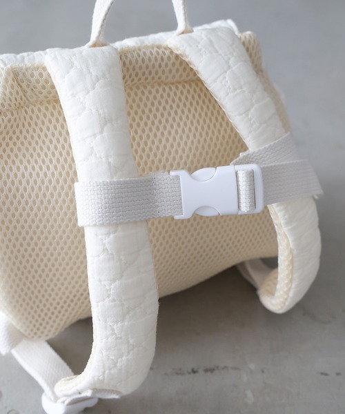 PUPPAPUPO（プッパプーポ）の「ベビー リュック（バックパック/リュック・キッズ・ホワイト系その他/ベージュ系その他/グレイッシュベージュ/アイボリー・FREE）」の18枚目の写真