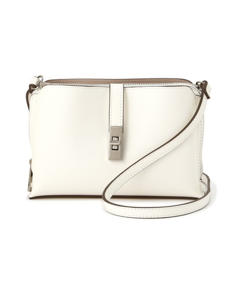 NATURAL BEAUTY BASIC（ナチュラルビューティーベーシック）の「◇【Oggi掲載】ライトウォレットショルダー（ショルダーバッグ・レディース・ホワイト/ブラック/イエロー/ブルー/グレイッシュベージュ・ﾌﾘ-）」の6枚目の写真