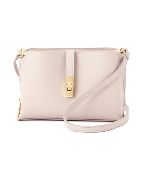 NATURAL BEAUTY BASIC（ナチュラルビューティーベーシック）の「◇【Oggi掲載】ライトウォレットショルダー（ショルダーバッグ・レディース・ホワイト/ブラック/イエロー/ブルー/グレイッシュベージュ・ﾌﾘ-）」の7枚目の写真