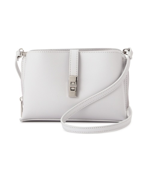 NATURAL BEAUTY BASIC（ナチュラルビューティーベーシック）の「◇【Oggi掲載】ライトウォレットショルダー（ショルダーバッグ・レディース・ホワイト/ブラック/イエロー/ブルー/グレイッシュベージュ・ﾌﾘ-）」の16枚目の写真