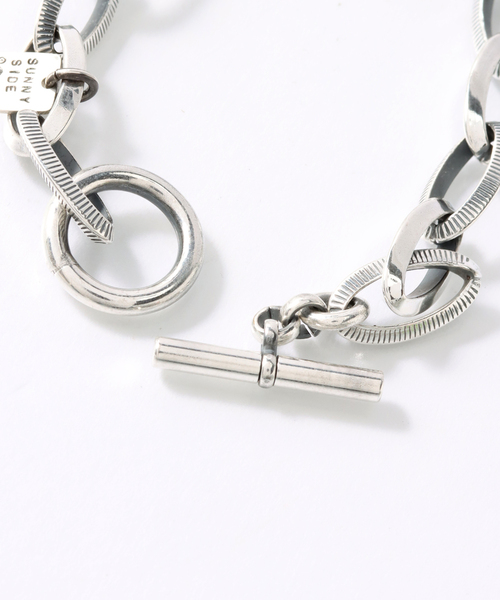 on the sunny side of the street（オンザサニーサイドオブザストリート）の「【on the sunny side of the street】 RHOMBUS Chain Bracelet（ブレスレット・メンズ・シルバー・FREE）」の11枚目の写真