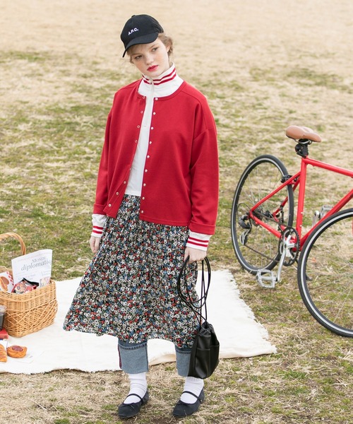 BONLECILL（ボンルシール）の「アソート柄マジョリカプリーツ