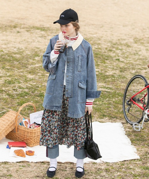 BONLECILL(ボンルシール)の「アソート柄マジョリカプリーツスカート(スカート・レディース・レッド系2/レッド系1/ブルー系1/イエロー系1/ブラック系1/パープル系1・FREE)」の14枚目の写真