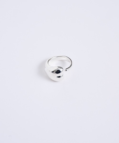 loni（ロニ）の「【金属アレルギー対応】Heart pinky ring/ハートピンキーリング（リング・レディース・シルバー/ゴールド・#5/#3）」の10枚目の写真