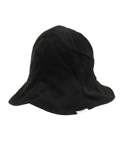 BEAMS（ビームス）の「VAPORIZE / フェイクスエード チューリップハット（ハット・メンズ・ブラック/ベージュ・ONE SIZE）」の2枚目の写真