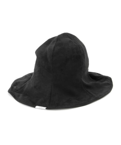 BEAMS（ビームス）の「VAPORIZE / フェイクスエード チューリップハット（ハット・メンズ・ブラック/ベージュ・ONE SIZE）」の4枚目の写真
