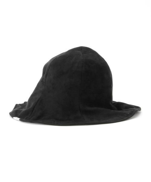 BEAMS（ビームス）の「VAPORIZE / フェイクスエード チューリップハット（ハット・メンズ・ブラック/ベージュ・ONE SIZE）」の5枚目の写真