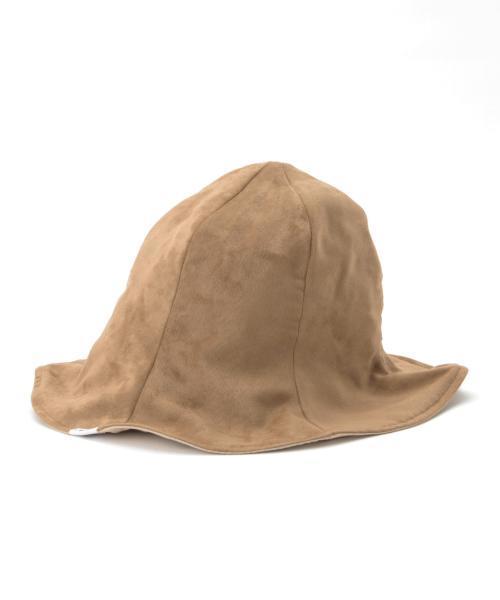 BEAMS（ビームス）の「VAPORIZE / フェイクスエード チューリップハット（ハット・メンズ・ブラック/ベージュ・ONE SIZE）」の8枚目の写真