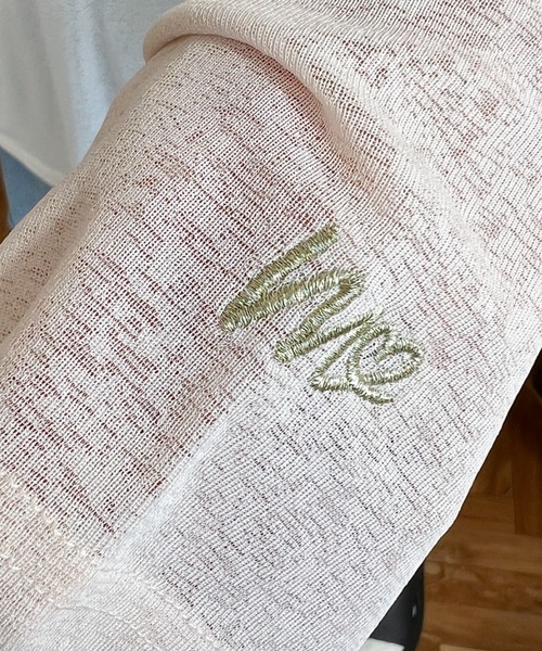 moment+（モーメントプラス）の「配色ラグランシアーロンT（Tシャツ/カットソー・レディース・ピンク/ナチュラル/サックスブルー/ブラック/ネイビー・M/L）」の19枚目の写真