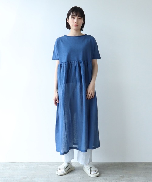 yuni（ユニ ）の「ペプラムニットワンピース（ワンピース）」 - WEAR