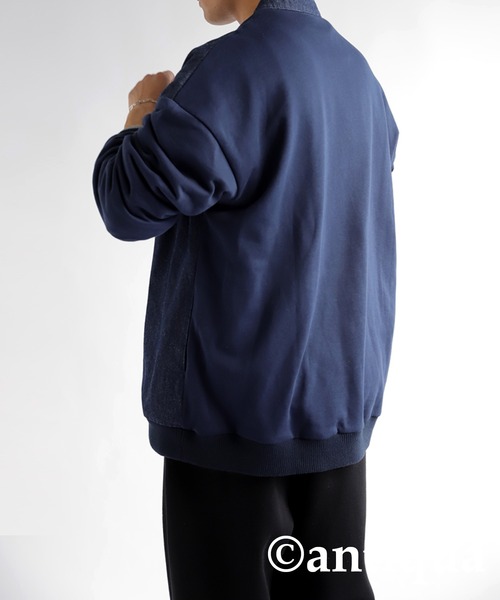 antiqua（アンティカ）の「ドッキングデニムジャケット（デニム