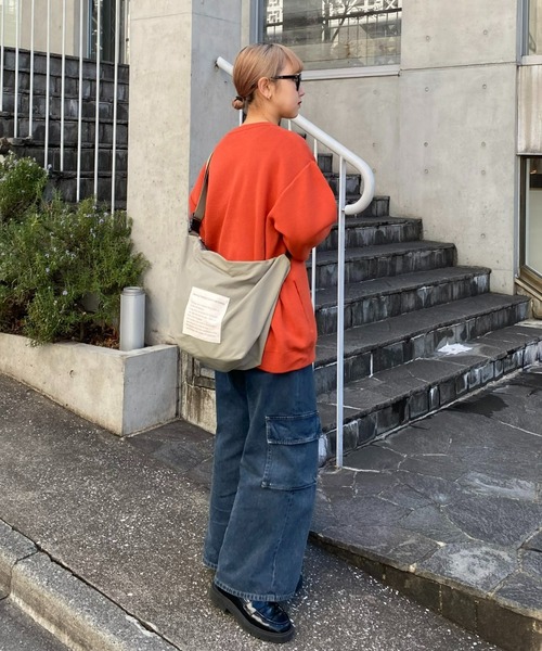 CIAOPANIC TYPY（チャオパニックティピー）の「ナイロンショルダーバッグ《Sサイズ》（ショルダーバッグ・メンズ・ブラック/ホワイト/グレー/オレンジ/グレー系その他/ブラウン・ONE SIZE）」の15枚目の写真