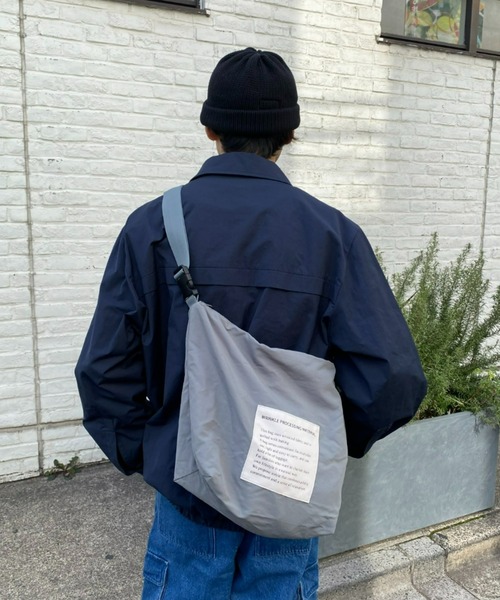 CIAOPANIC TYPY（チャオパニックティピー）の「ナイロンショルダーバッグ《Sサイズ》（ショルダーバッグ・メンズ・ブラック/ホワイト/グレー/オレンジ/グレー系その他/ブラウン・ONE SIZE）」の10枚目の写真