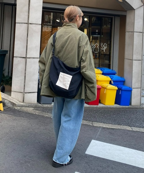 CIAOPANIC TYPY（チャオパニックティピー）の「ナイロンショルダーバッグ《Sサイズ》（ショルダーバッグ・メンズ・ブラック/ホワイト/グレー/オレンジ/グレー系その他/ブラウン・ONE SIZE）」の8枚目の写真