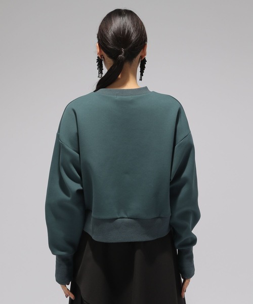 HARE（ハレ）の「シシュウデザインスウェット(HARE)（スウェット・レディース・ブラック/グリーン・FREE）」の16枚目の写真