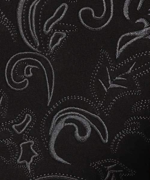 HARE（ハレ）の「シシュウデザインスウェット(HARE)（スウェット・レディース・ブラック/グリーン・FREE）」の12枚目の写真