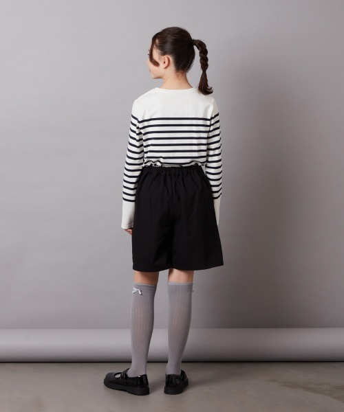 a.v.v（アーヴェヴェ）の「[KIDS]リボンニーハイソックス（ソックス/靴下・キッズ・ブラック/グレー・23/20）」の22枚目の写真