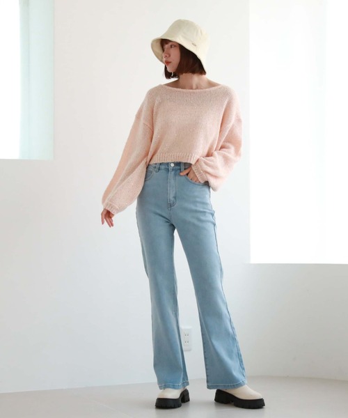 archives（アルシーヴ）の「コットンチューリップバケットハット（ハット・レディース・ブラック/アイボリー・FREE）」の12枚目の写真