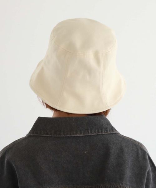 archives（アルシーヴ）の「コットンチューリップバケットハット（ハット・レディース・ブラック/アイボリー・FREE）」の14枚目の写真