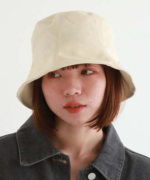 archives（アルシーヴ）の「コットンチューリップバケットハット（ハット・レディース・ブラック/アイボリー・FREE）」の16枚目の写真