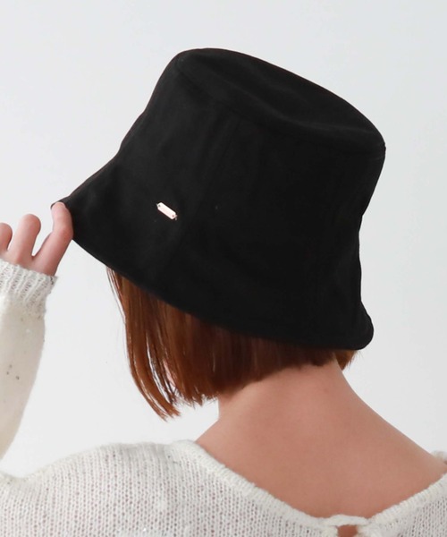 archives（アルシーヴ）の「コットンチューリップバケットハット（ハット・レディース・ブラック/アイボリー・FREE）」の20枚目の写真