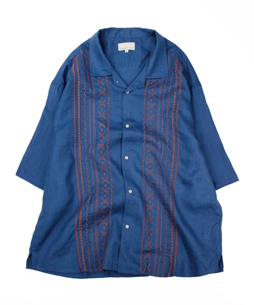 Universal Style Wear（ユニバーサルスタイルウェア）の「7分袖シャツ（シャツ/ブラウス・メンズ・ブラック・MEDIUM）」の7枚目の写真