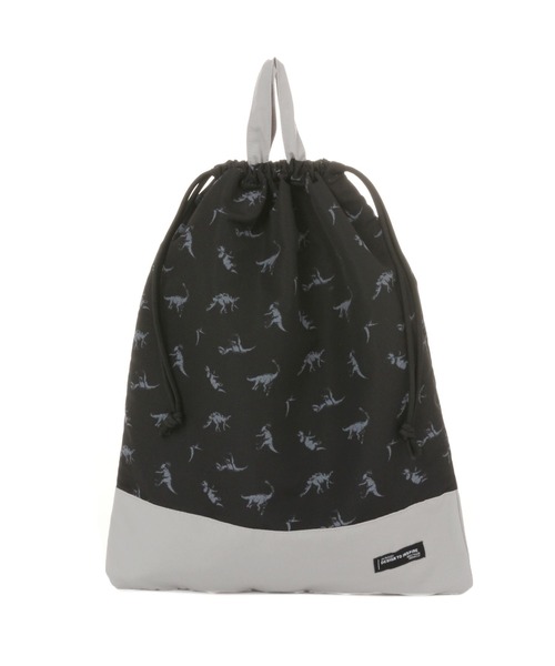 GLOBAL WORK（グローバルワーク）の「洗えるスクール巾着L/102775（ポーチ・キッズ・ブルー/グレイッシュブルー/グレー系2/ブラック/グレー系5/サックスブルー/ブラック系/カモフラージュ/ホワイト系8/ブラック系1・FREE）」の14枚目の写真