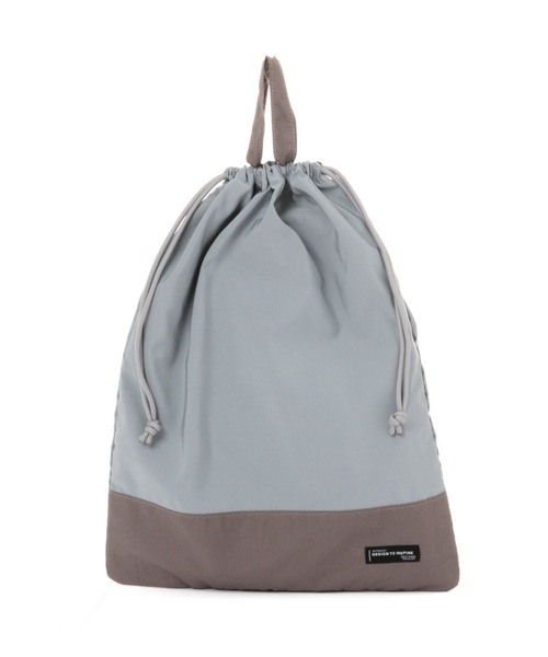 GLOBAL WORK（グローバルワーク）の「洗えるスクール巾着L/102775（ポーチ・キッズ・ブルー/グレイッシュブルー/グレー系2/ブラック/グレー系5/サックスブルー/ブラック系/カモフラージュ/ホワイト系8/ブラック系1・FREE）」の20枚目の写真