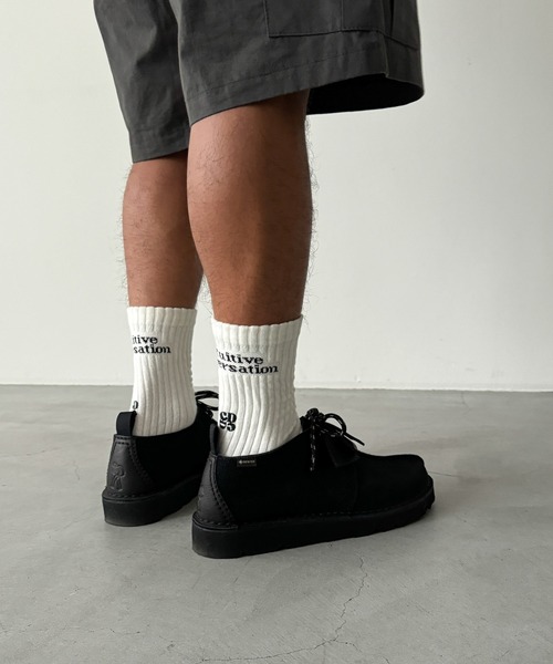 CANAL JEAN(キャナルジーン)の「choice_cnl×Daches リブソックス(ソックス/靴下・レディース・ホワイト/ブラック・ONE SIZE)」の5枚目の写真
