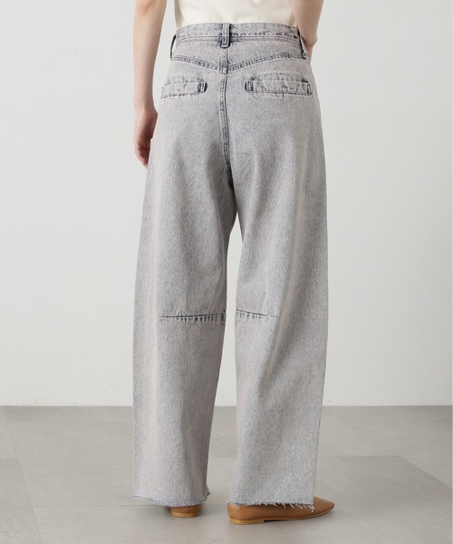 N.（N. Natural Beauty Basic）（エヌエヌナチュラルビューティーベーシック）の「◆【S Size Line】カーブデニムパンツ（デニムパンツ・レディース・ブルー/ブラック・SMALL/MEDIUM）」の19枚目の写真