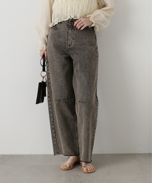 N.（N. Natural Beauty Basic）（エヌエヌナチュラルビューティーベーシック）の「◆【S Size Line】カーブデニムパンツ（デニムパンツ・レディース・ブルー/ブラック・SMALL/MEDIUM）」の11枚目の写真