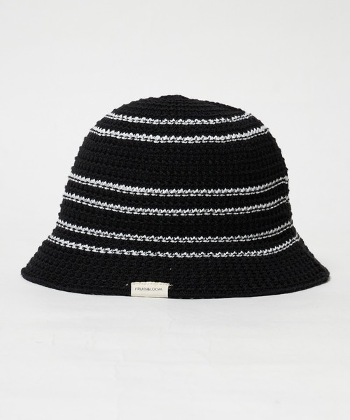FRUIT OF THE LOOM（フルーツオブザルーム）の「FRUIT OF THE LOOM/フルーツオブザルーム LINE KNIT ハット（ハット・メンズ・ブラウン/グレー/ブラック/アイボリー/ベージュ・FREE）」の14枚目の写真
