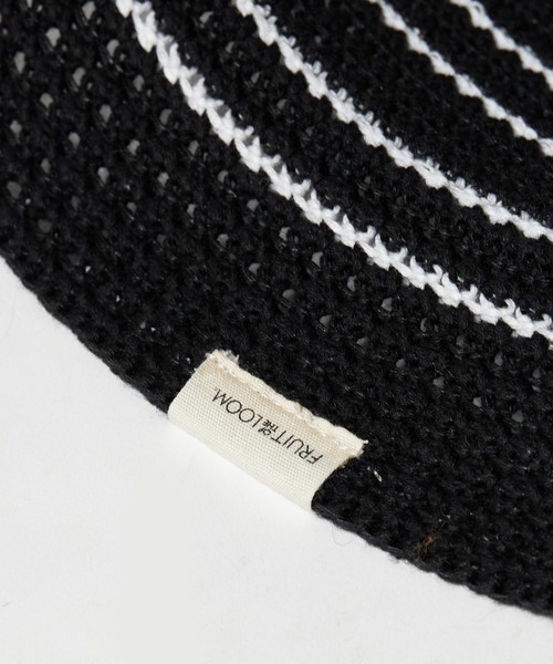 FRUIT OF THE LOOM（フルーツオブザルーム）の「FRUIT OF THE LOOM/フルーツオブザルーム LINE KNIT ハット（ハット・メンズ・ブラウン/グレー/ブラック/アイボリー/ベージュ・FREE）」の19枚目の写真