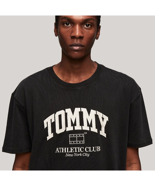 ★ ★ ジーンズ レギュラー ロゴ Tシャツ 送料関税込 レギュラーシグネチャーロゴTシャツ（Tシャツ/カットソー