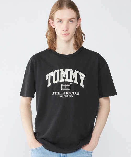 tommy jeans(トミー ジーンズ)の「レギュラーアスレチッククラブTシャツ(Tシャツ/カットソー・メンズ・ブラック/グレー・X-LARGE/LARGE/SMALL/MEDIUM)」の13枚目の写真
