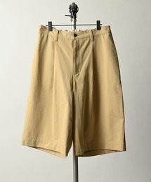 【ADAMPATEK/アダムパテック】wide chino shorts/ワイドチノショートパンツ