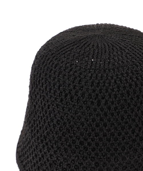 FREE'S MART（フリーズマート）の「ハニカム柄サーモダウンハット（ハット・レディース・パープル/ホワイト/ブラック・ﾌﾘ-）」の7枚目の写真