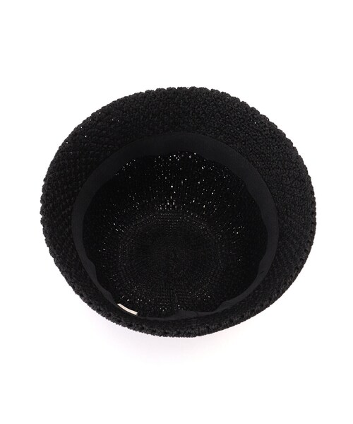 FREE'S MART（フリーズマート）の「ハニカム柄サーモダウンハット（ハット・レディース・パープル/ホワイト/ブラック・ﾌﾘ-）」の8枚目の写真