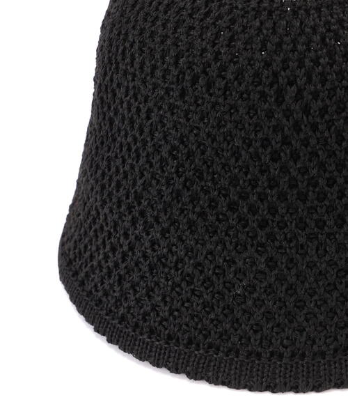 FREE'S MART（フリーズマート）の「ハニカム柄サーモダウンハット（ハット・レディース・パープル/ホワイト/ブラック・ﾌﾘ-）」の9枚目の写真